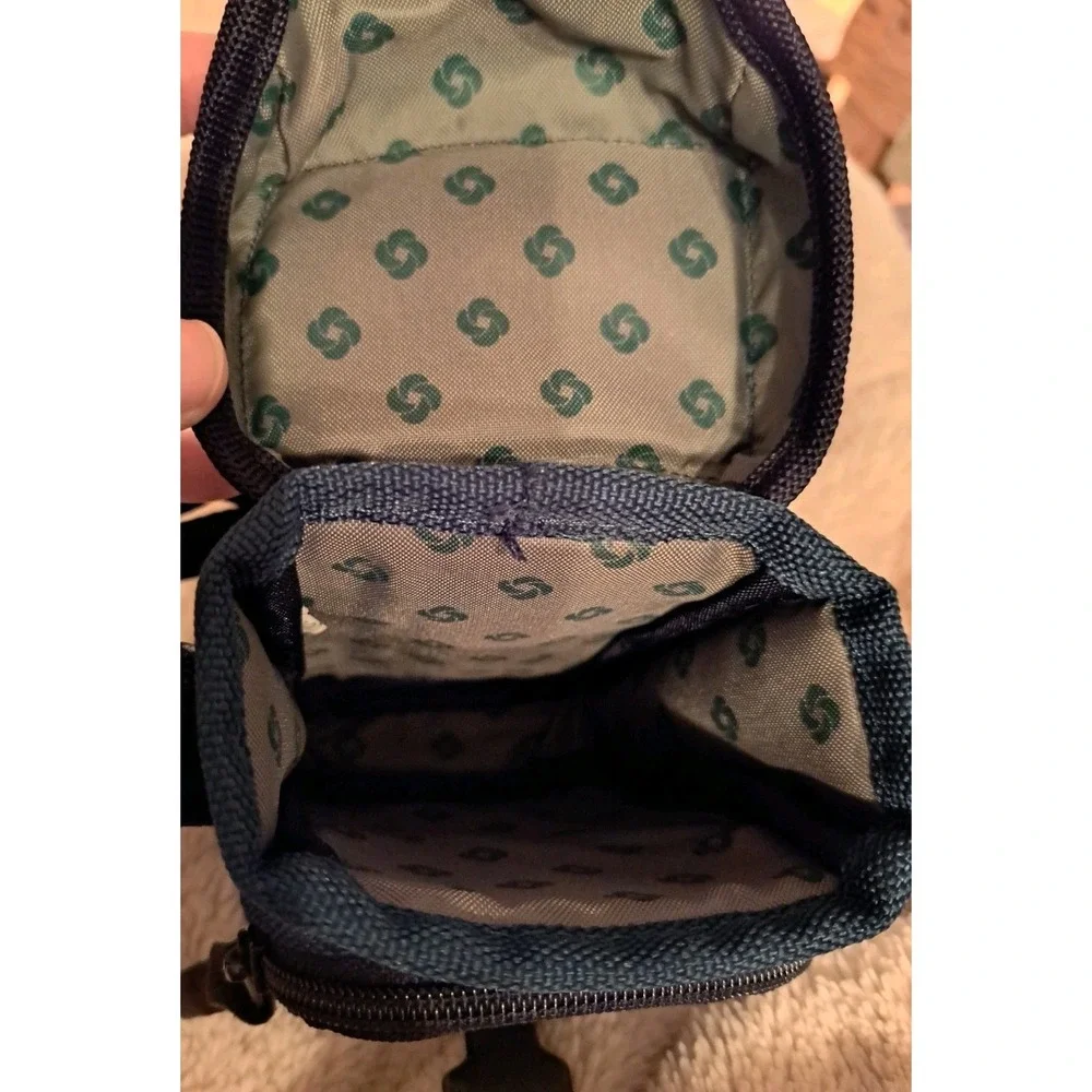 Samsonite Canvas Camera Bag Case Pouch Blue